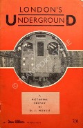 Book cover of London's Underground in Pictures by MORRIS, O.J.
